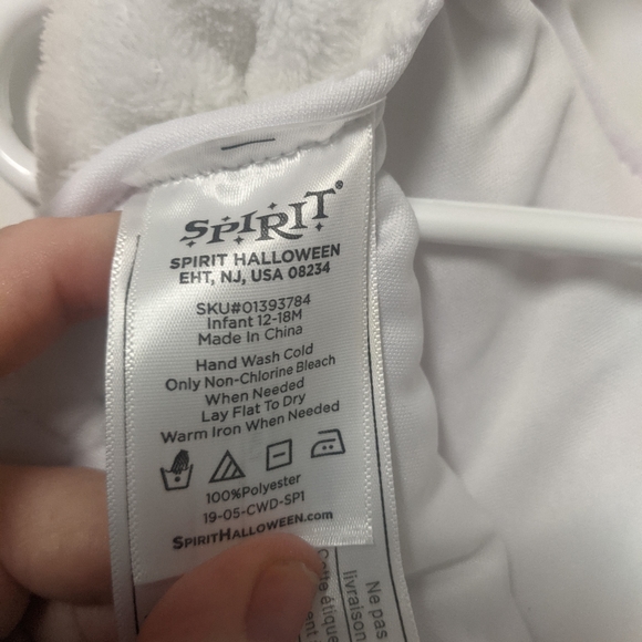 Spirit Halloween Infant Unicorn Costume 12-18 months - Picture 4 of 9